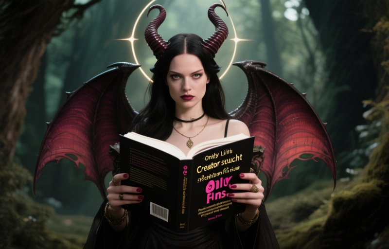 Visuelle Darstellung von Goddess Lilith sucht Creator für neues OnlyFans-Buch