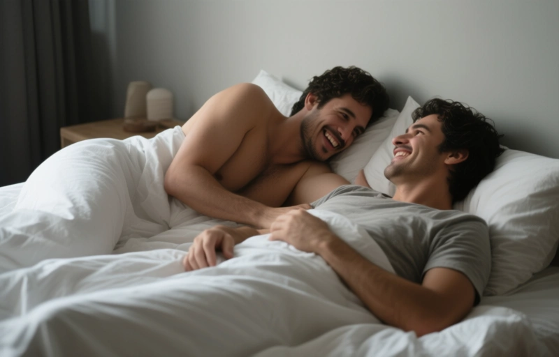 Kyle und Diego: Größe zielt im Bett