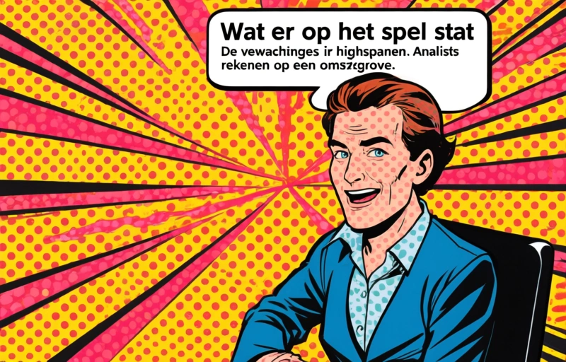Visuele weergave van Nvidia-winst