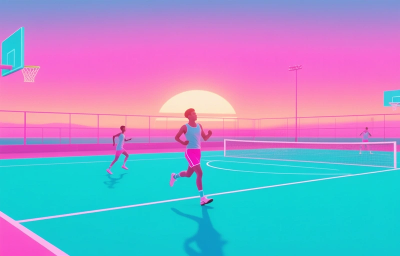 Visuele weergave van Sporten in Parijs in juni 2026