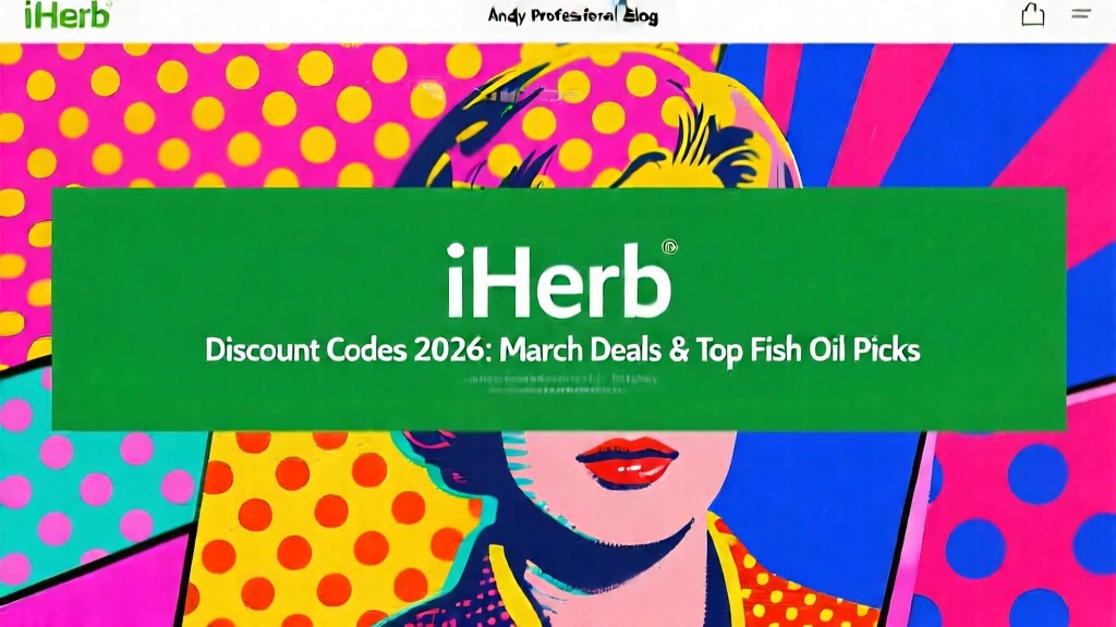 iHerb Discount Codes 2026: March Deals & Top Fish Oil Picks
