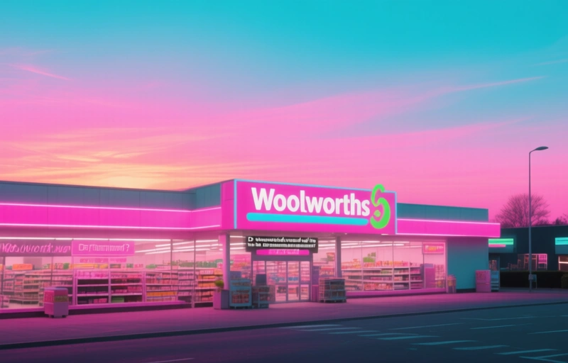 Visuele weergave van Supermarkt Flaxmere sluit deuren na komst Woolworths