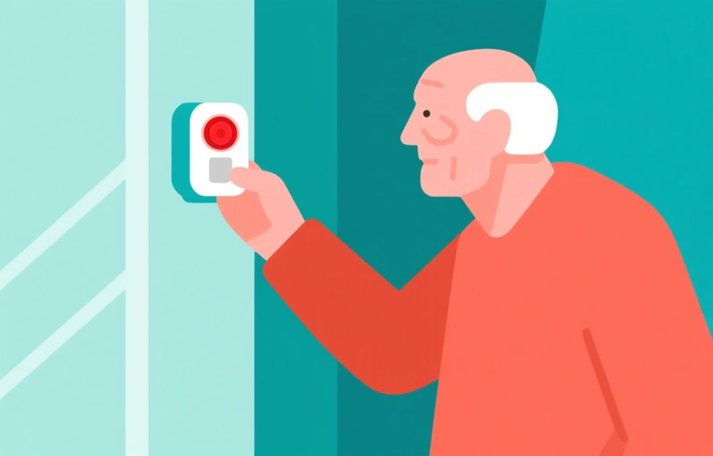Visuele weergave van Beste persoonlijk alarm senioren