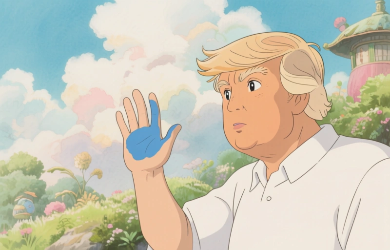 Trumps gezondheid: wat betekent die blauwe plek op zijn hand?