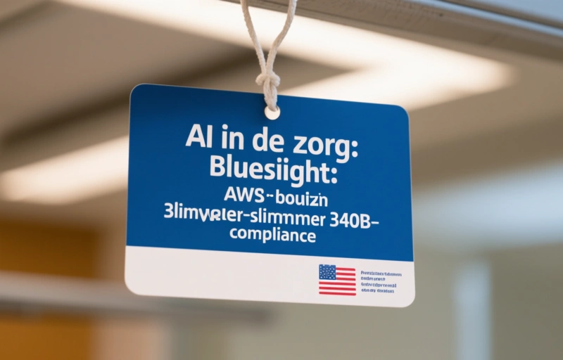 Visuele weergave van AI in de zorg