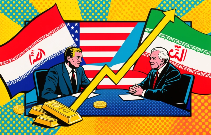 Goud stijgt door nieuwe spanningen in VS-Iran overleg