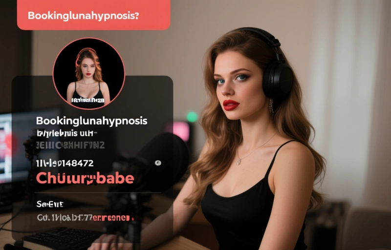 Visuelle Darstellung von Bookinglunahypnosis