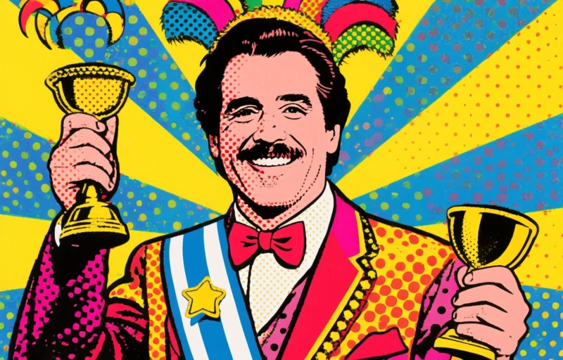 César Arévalo gewinnt Karnevals-Kostümwettbewerb in Las Palmas