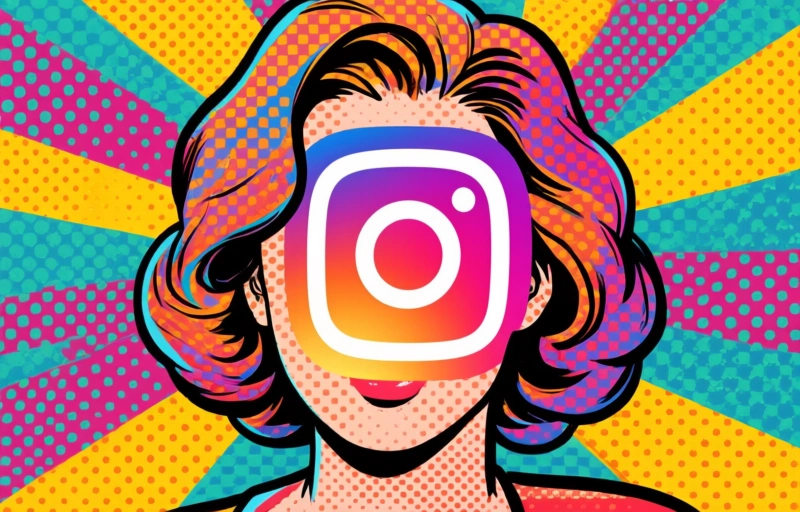 Visuele weergave van Instagram Plus