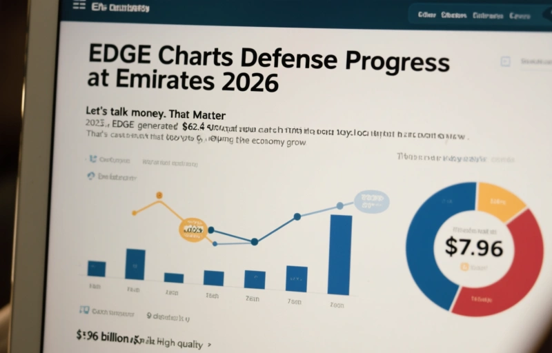 Visual representation of EDGE Charts Defense Progress at Emirates 2026