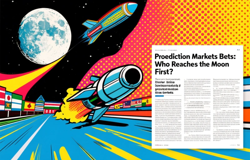 Moonshot Bets: Who Reaches the Moon First?