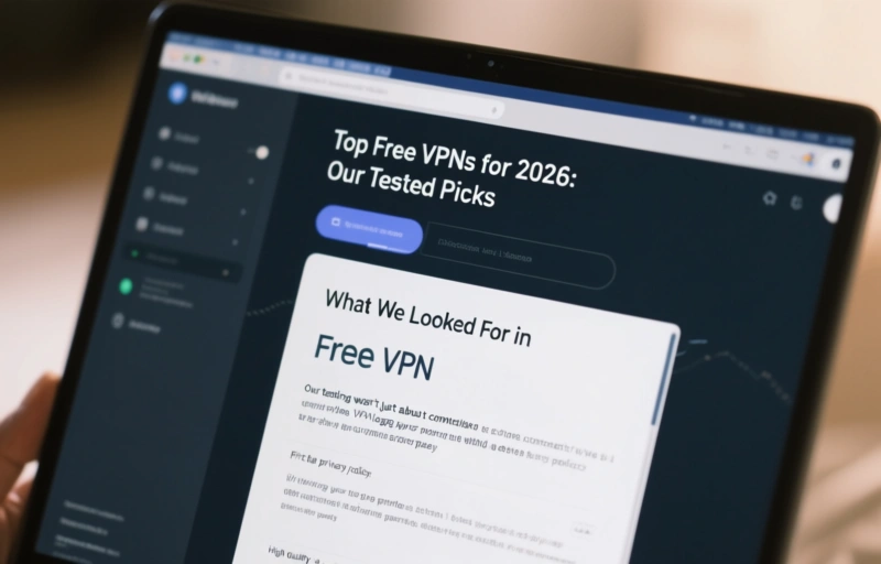 Visual representation of Top Free VPNs for 2026