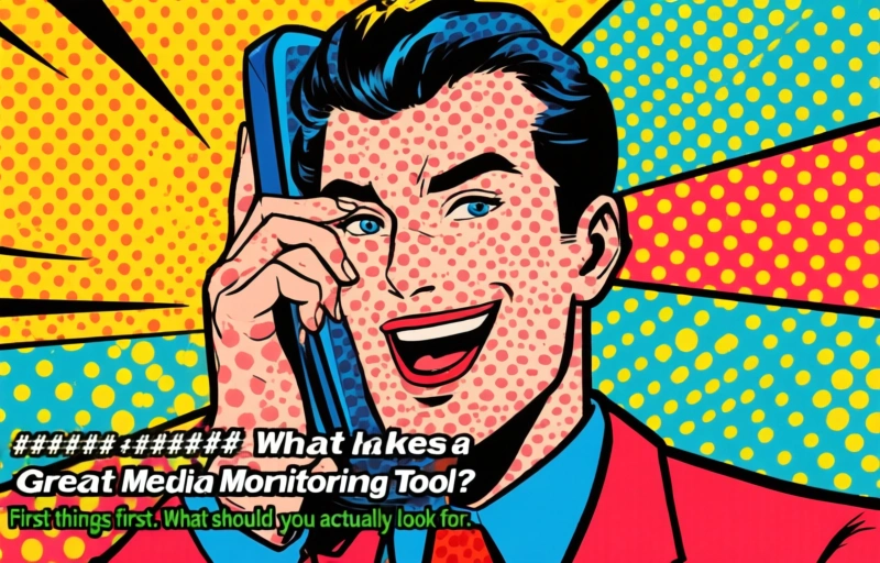 Visual representation of Top Media Monitoring Tools for PR Professionals in 2024