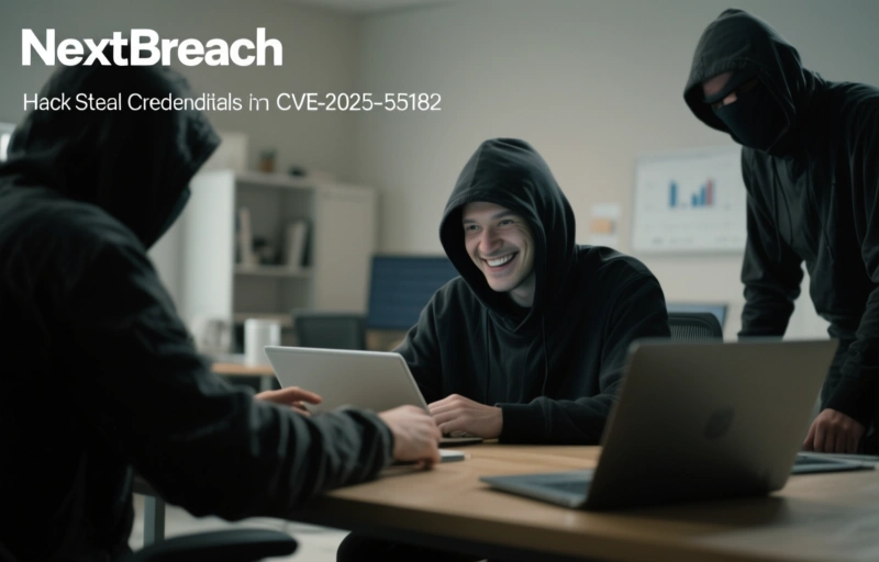 Next.js Breach: Hackers Steal Credentials via CVE-2025-55182
