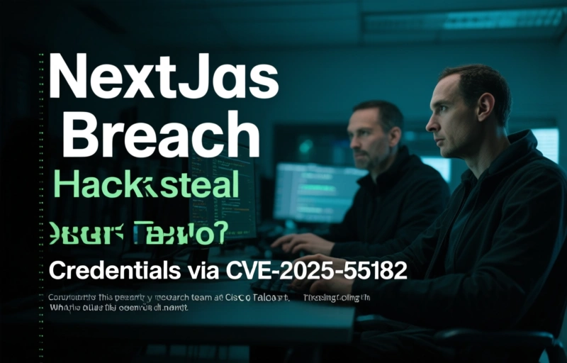 Visual representation of Next.js Breach