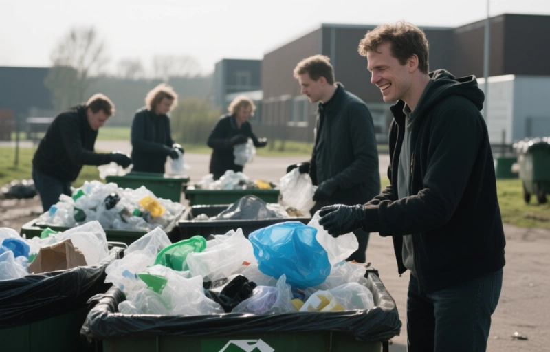 Plastic recycling in Nederland: klimaatdoelen in gevaar