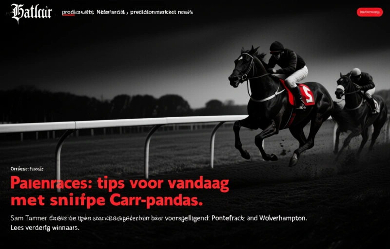 Paardenraces: tips voor vandaag met snelle Carr-paard