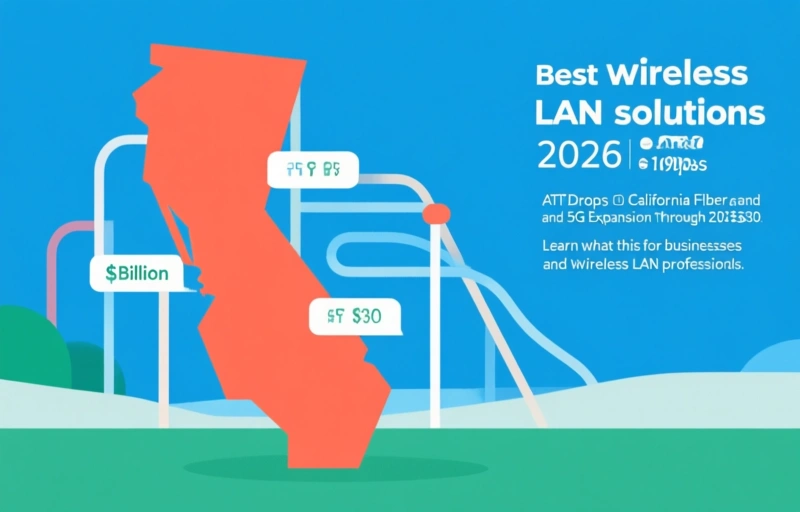 AT&T Drops $19B on California Fiber and 5G Expansion Through 2030