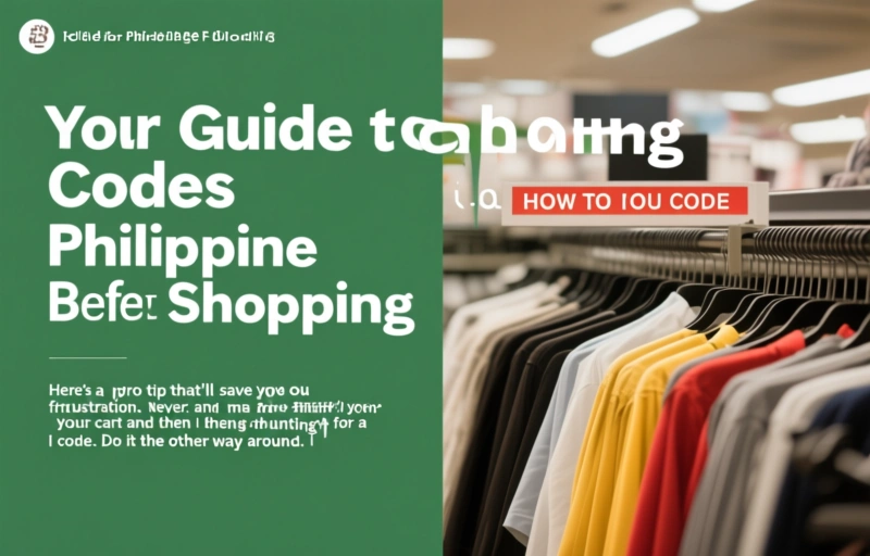 Visual representation of Your Guide to Finding Promo Codes for Philippine Online Shopping