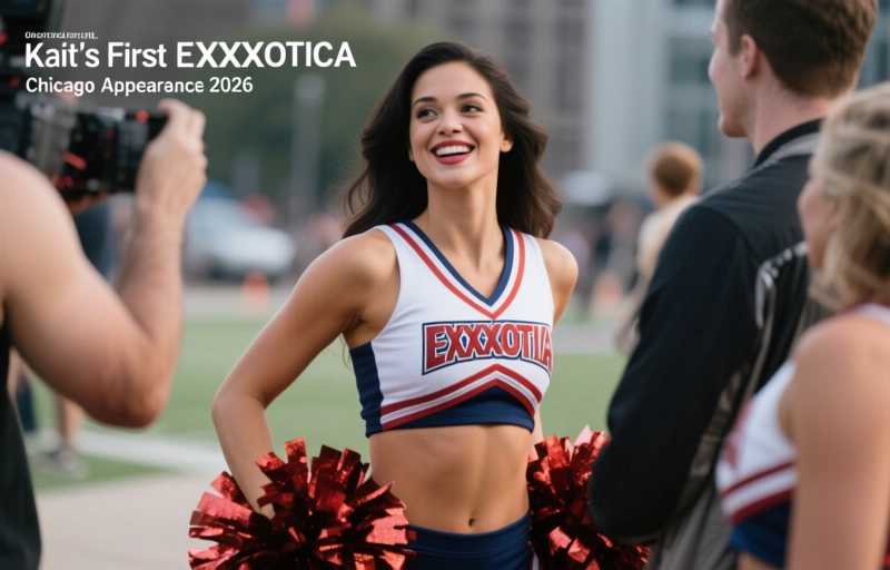 Cheerleader Kait's First EXXXOTICA Chicago Appearance 2026