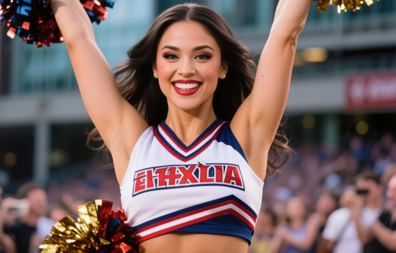 Visual representation of Cheerleader Kait's First EXXXOTICA Chicago Appearance 2026