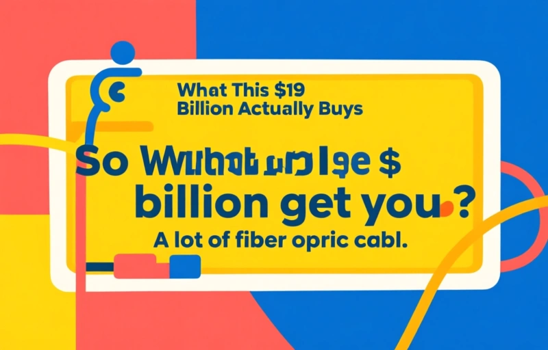 Visual representation of AT&T Drops $19B on California Fiber and Wireless Expansion