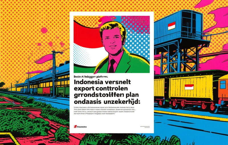 Indonesië versnelt exportcontroleplan ondanks onzekerheid