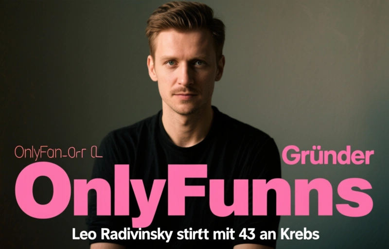 Visuelle Darstellung von OnlyFans-Gründer Leo Radvinsky stirbt mit 43 an Krebs