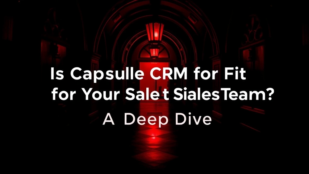 Is Capsule CRM the Right Fit for Your Sales Team? A Deep Dive