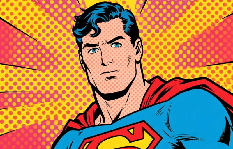 Visuele weergave van Superhelden 3