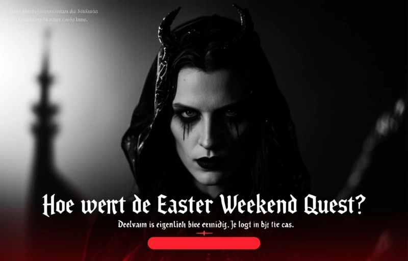 Visuele weergave van ComeOn Easter Quest