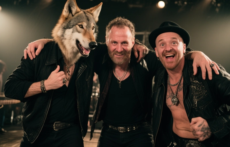 Visuelle Darstellung von Dreier mit Markin Wolf, Lucas Pocfit und Big Rod bei Voyr