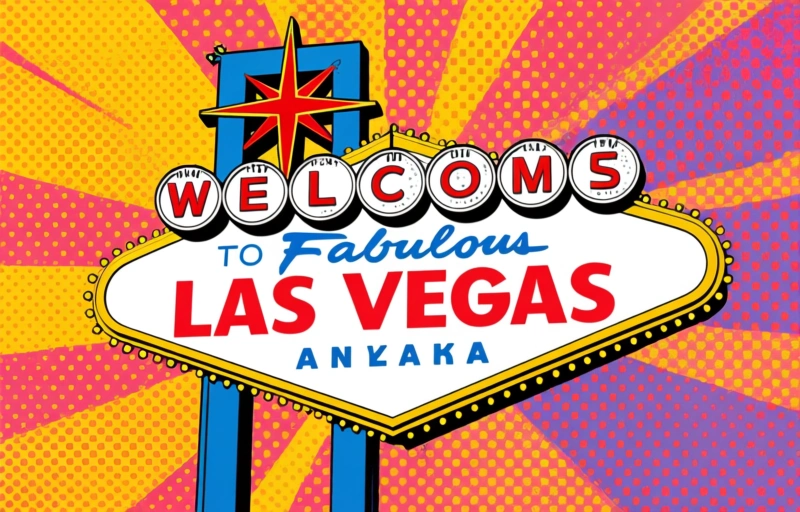 Visuelle Darstellung von Las Vegas Reiseführer