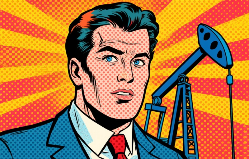 Visuele weergave van OPEC+ verhoogt oliequota symbolisch tijdens conflict