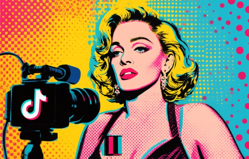 Madonna en TikTok breken livestreamrecord met album Q&A