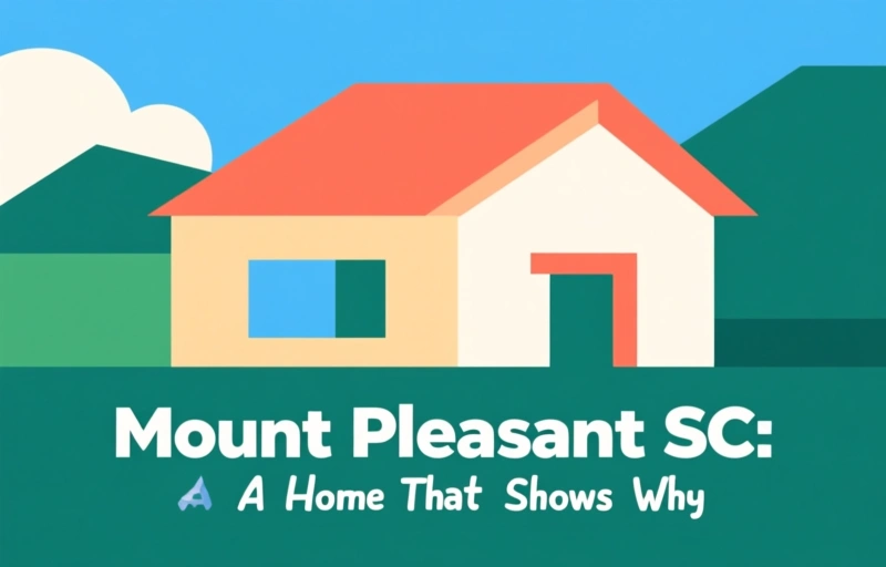 Mount Pleasant SC Booming: A Home That Shows Why