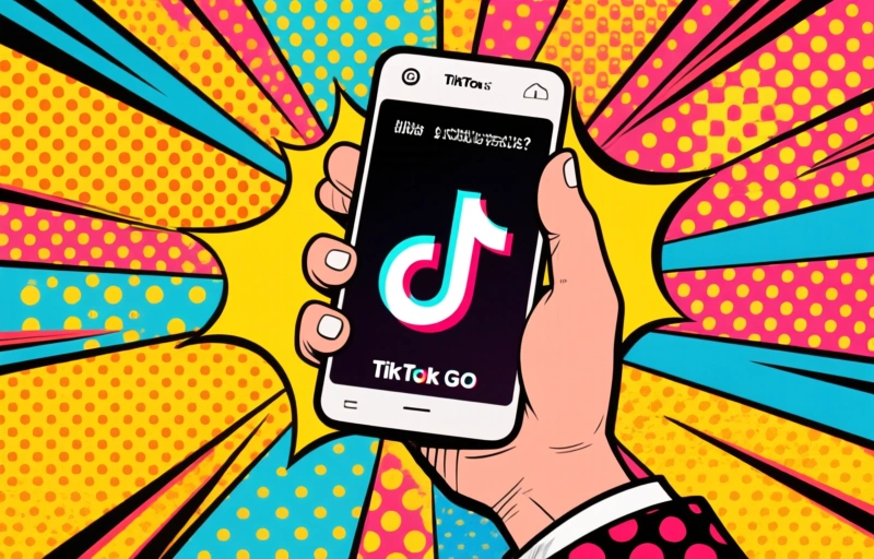 Visuele weergave van TikTok breidt GO uit in VS