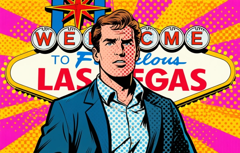 Visuelle Darstellung von Tragödie in Las Vegas