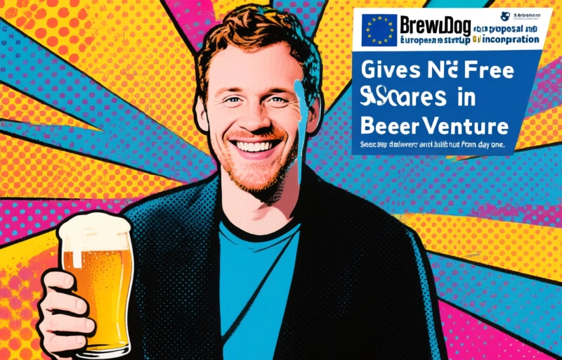 BrewDog Founder Gives Free Shares in New Beer Venture