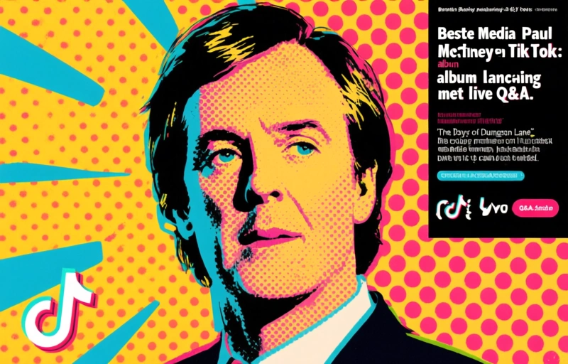 Paul McCartney en TikTok: album lancering met live Q&A