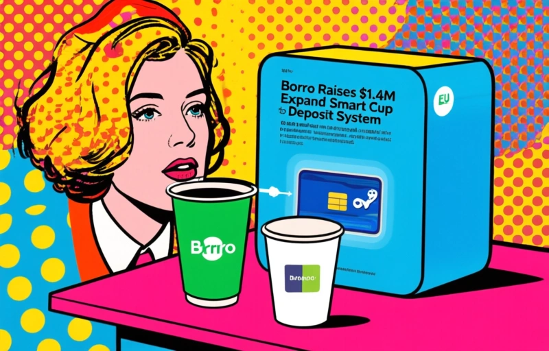 Borro Raises $1.4M to Expand Smart Cup Deposit System