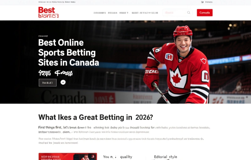 Visual representation of Best Online Sports Betting Sites in Canada for 2026