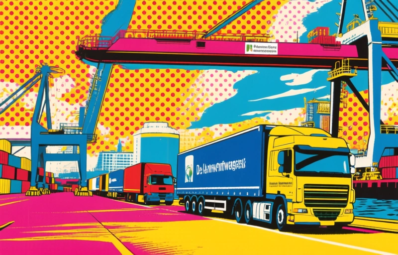 Emissiecontrole vrachtwagens haven Antwerpen