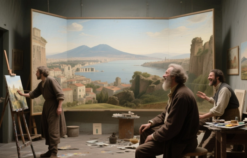 Jan van Stinemolen: The Lost Artist Behind Naples' Panoramic View