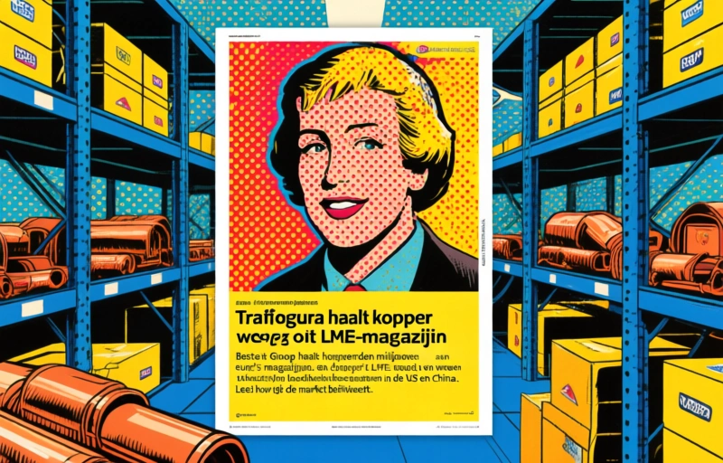 Trafigura haalt koper weg uit LME-magazijnen