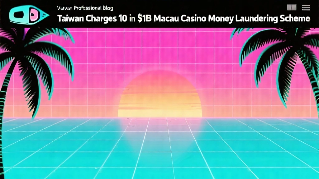 Taiwan Charges 10 in $1B Macau Casino Money Laundering Scheme