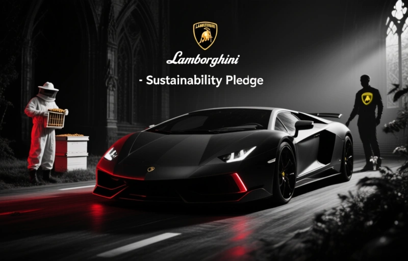 Lamborghini's Bee-Day Sustainability Pledge