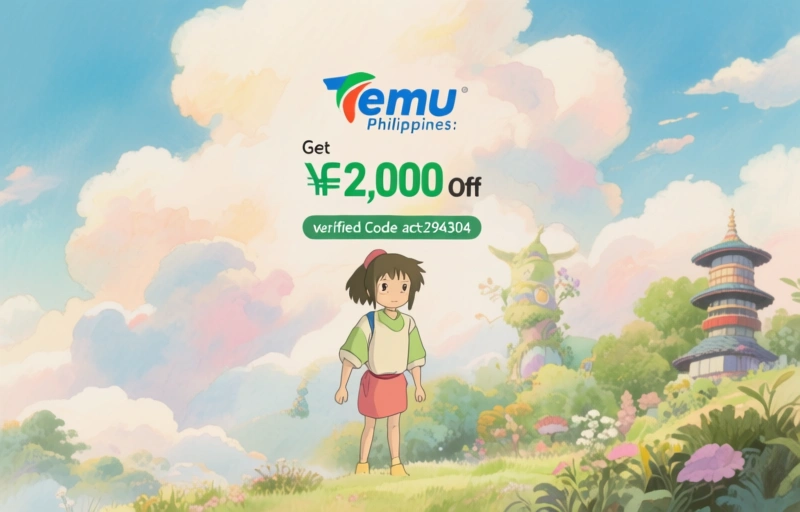 Temu Philippines: Get ₱2,000 Off with Verified Code act894304