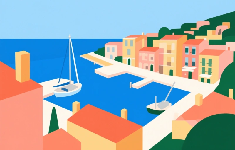 Visual representation of Exploring Cannes Old Port