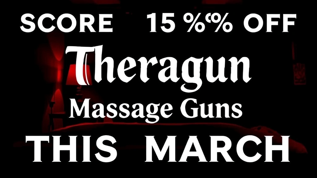 Score 15% Off Theragun Massage Guns This March
